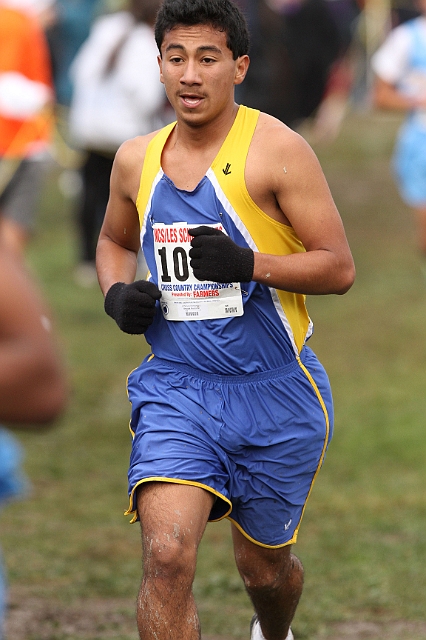 2010NCSXC BD1-2009.JPG - 2010 North Coast Section Cross Country Championships, Hayward High School, Hayward, California